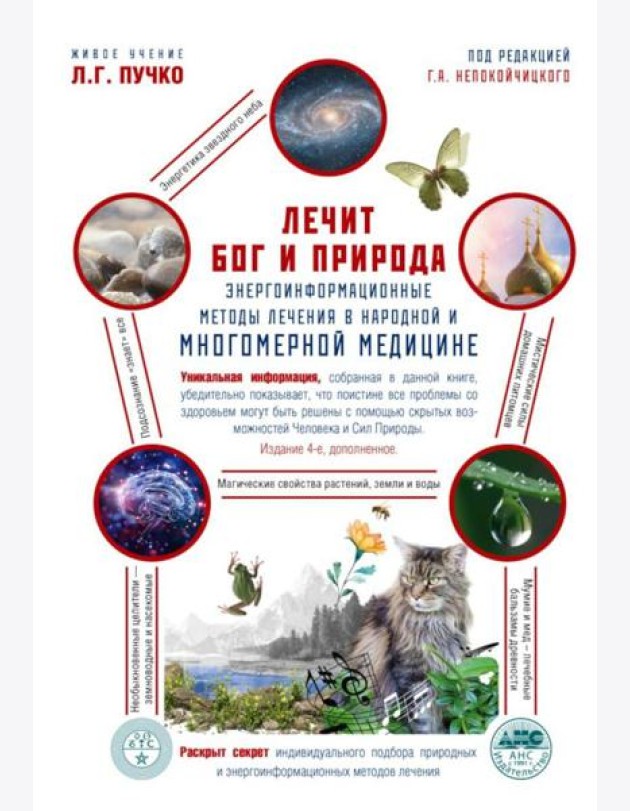 Лечит Бог и Природа. Энергоинформационные методы лечения в народной и Многомерной медицине. 2-е изд., испр. и доп