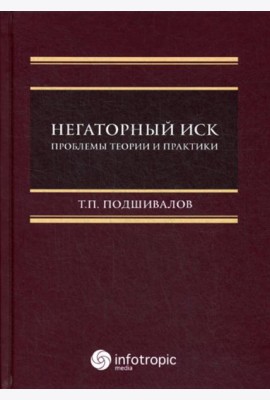 Негаторный иск: проблемы теории и практики: монография