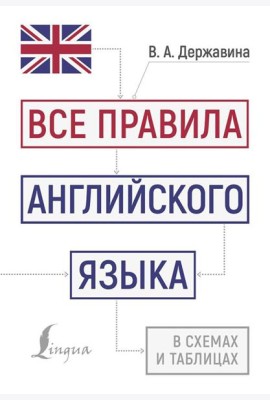 Все правила английского языка в схемах и таблицах