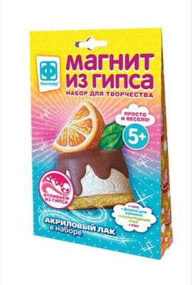 Магнит из гипса 