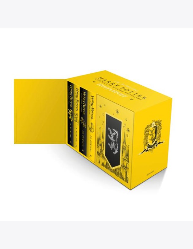 Harry Potter Hufflepuff House Editions Hardback Box Set