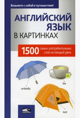Английский язык в картинках. 1500 самых употребительных слов на каждый день