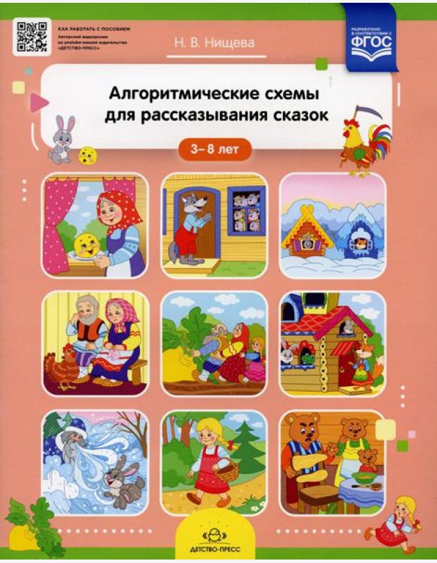 Алгоритмические схемы для рассказывания сказок (3-8 лет)