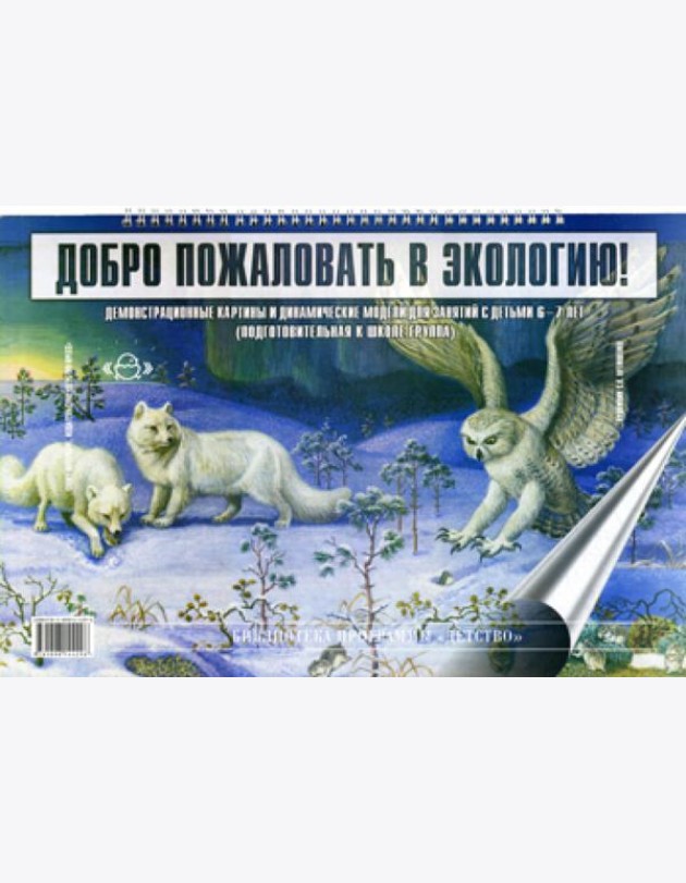 Добро пожаловать в экологию. Демонстрационные картины и динамические модели для занятий с детьми 6-7 лет (подготовительная к школе группа)
