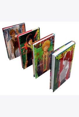 Человек-бензопила 5-8: манга (комплект в 4-х книгах)