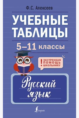 Учебные таблицы. Русский язык. 5-11 кл