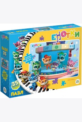 Енотки.Пазл-35 Концерт,06871