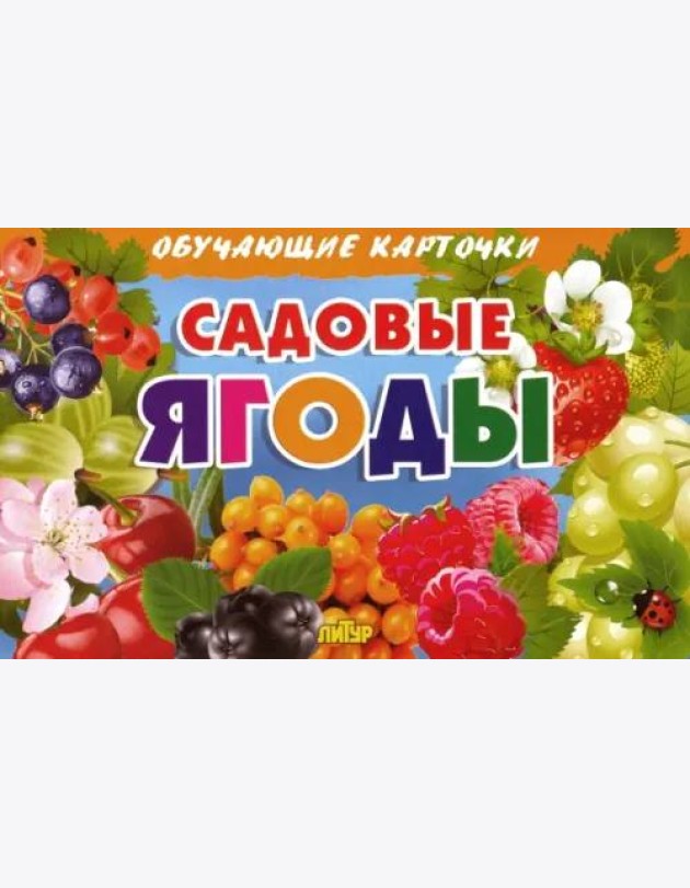 Комплект карточек. Садовые ягоды