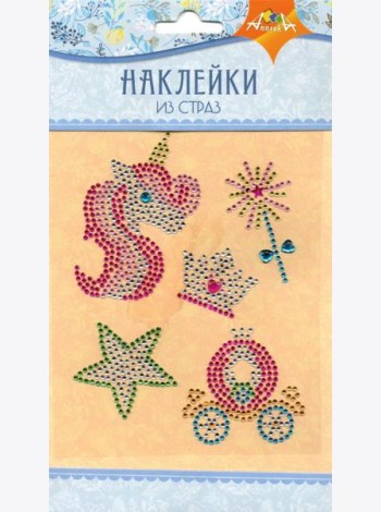 Наклейки из страз Единорог,С3284-06