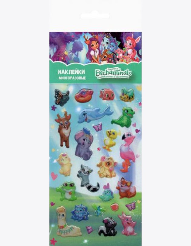 Набор леденцовых наклеек Enchantimals