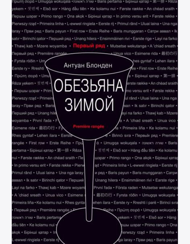 Обезьяна зимой