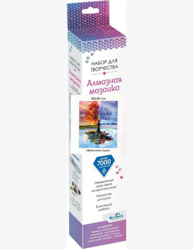 Алмазные узоры. Времена года 30*40,06081