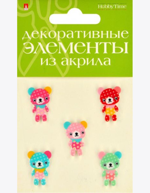 Элементы декоратив. из акрила