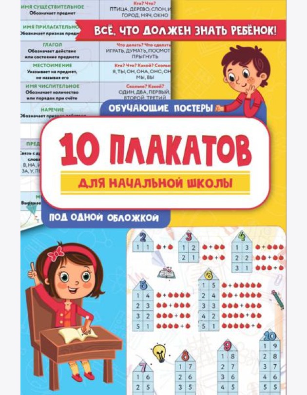 Все плакаты для начальной школы. Русский язык. Математика