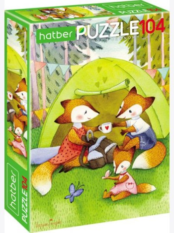Hatber Puzzle-104 Пикник на полянке,104ПЗ4_30201