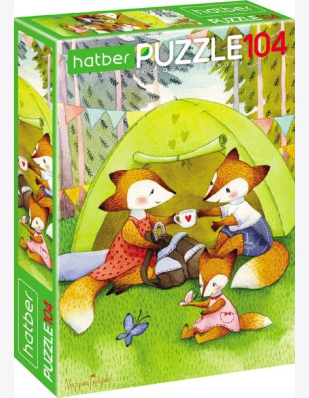 Hatber Puzzle-104 Пикник на полянке,104ПЗ4_30201