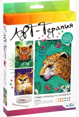 Алмазная мозаика. Арт-терапия. Набор 3в1,06891