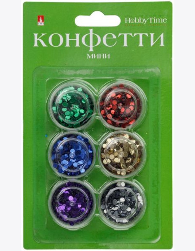 Мини-конфетти д/декора 