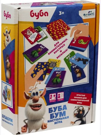 Буба. Настольная игра. Бубабум,07315