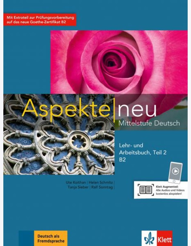 Aspekte neu. B2. Lehr- und Arbeitsbuch. Mittelstufe Deutsch (+ Audio CD)