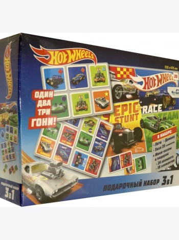 Hot Wheels.Набор Подарочный 3в1,05907