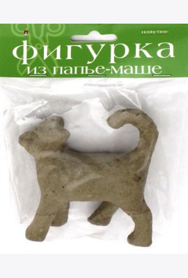 Фигурка из папье-маше КОШКА,2-593/10
