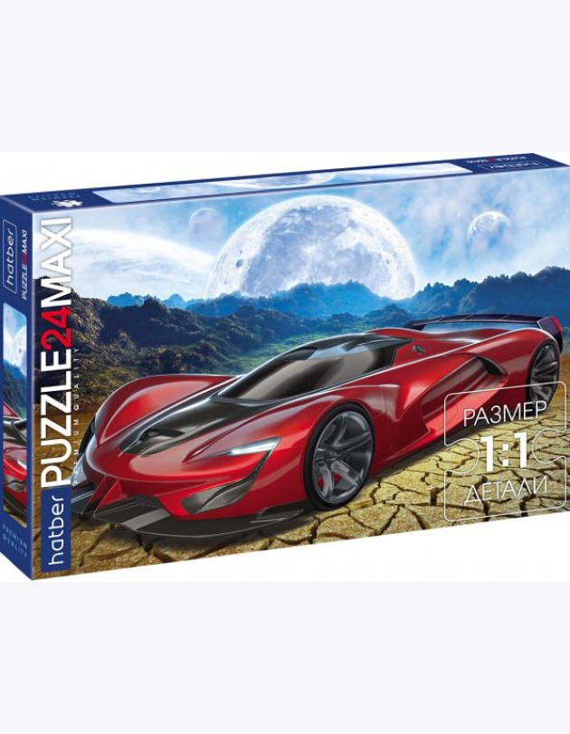 Hatber Puzzle-24 MAXI Спорт.автомобиль,24ПЗ2_28293