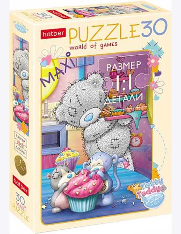 Hatber Puzzle-30 MAXI MeToYou,30ПЗ4_23098