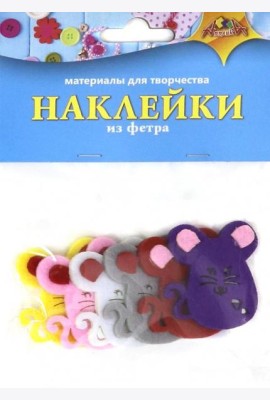 Наклейки из фетра Мышки,С3528