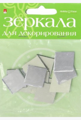 Зеркала д/декор.квадр,12шт.Ш.19мм,стекло,2-471/03