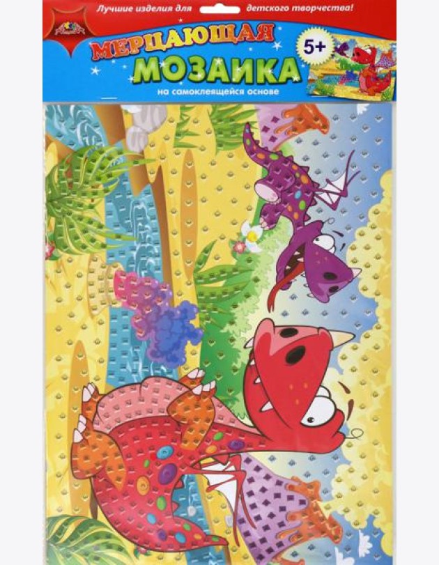 Аппликация из мяг.пласт.само.мерц.Драконч,С1573-93