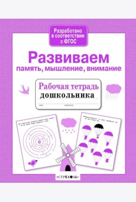 Р/т дошкольника. Развиваем память, мышление, внимание