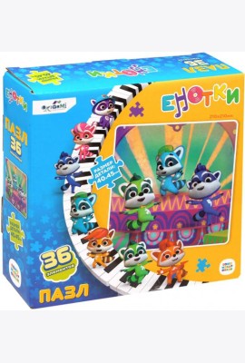 Енотки.Пазл-36 Диско,06883