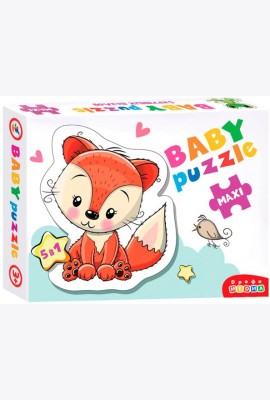 3843 Baby Puzzle. Лесные животные