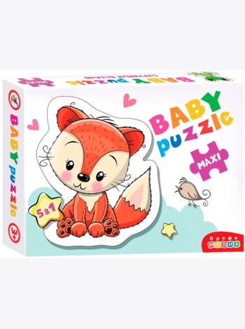 3843 Baby Puzzle. Лесные животные