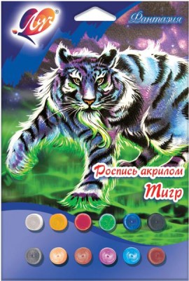 Картина д/раскрашивания ЛУЧ 
