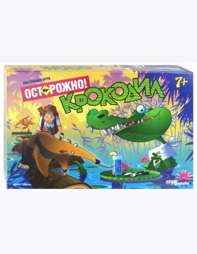 76574 Настольная игра Осторожно: крокодил!