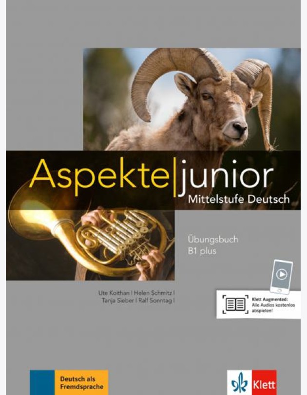 Aspekte junior B1 plus Übungsbuch mit Audio-Dateien