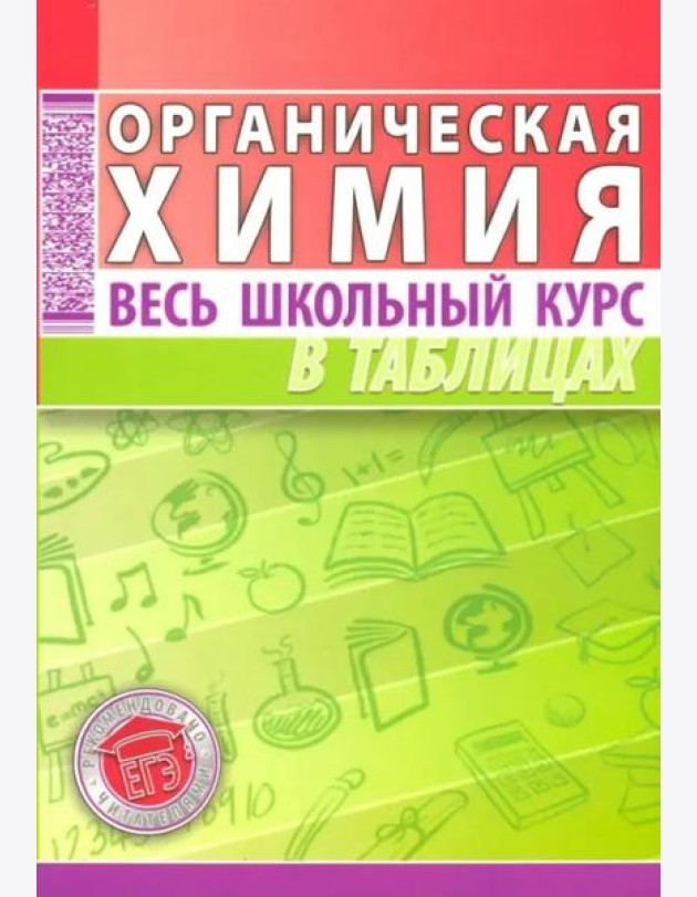 Органическая химия. Весь школьный курс в таблицах