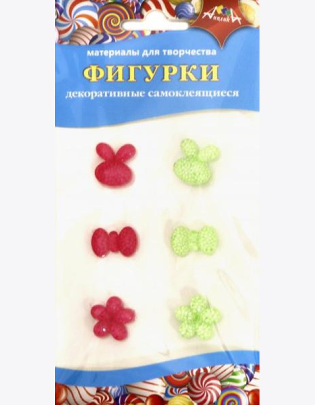 Декоративные фигурки самокл.Ассорти,С3308-04