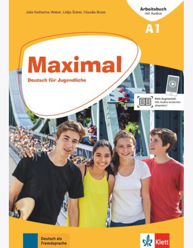 Maximal A1. Deutsch für Jugendliche. Arbeitsbuch mit Audios