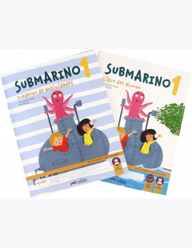 Submarino 1. Pack. Libro del alumno + Cuaderno de actividades