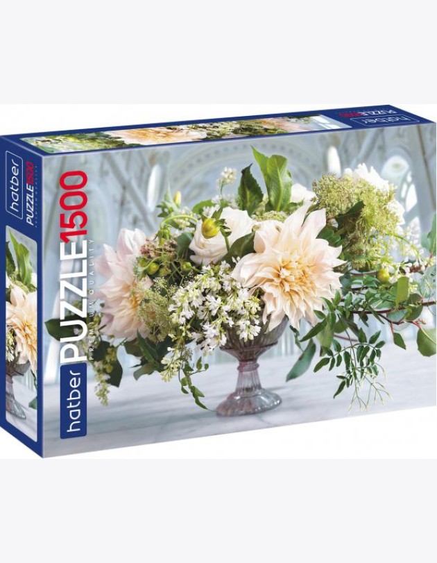 Hatber Puzzle-1500 Нежный букет,1500ПЗ1_25705