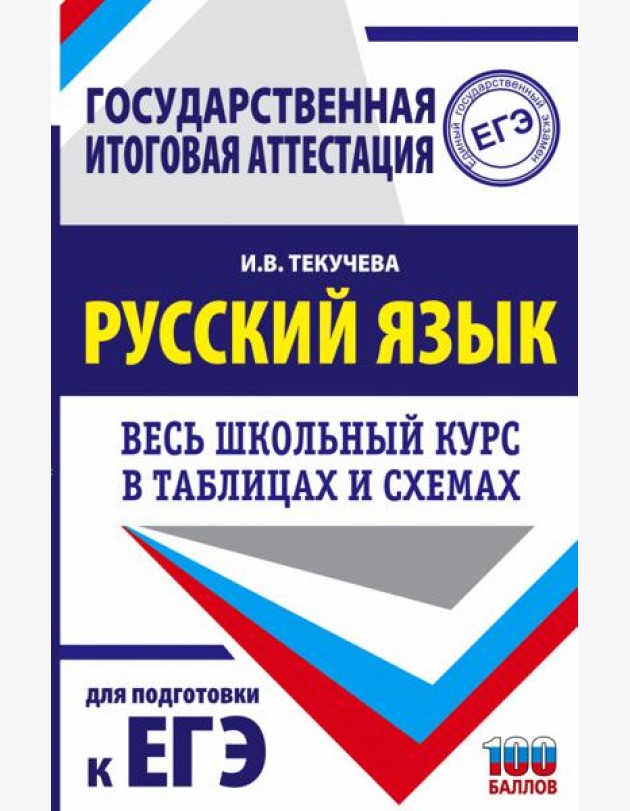 ЕГЭ Русский язык. Весь школьный курс в таблицах и схемах для подготовки к ЕГЭ