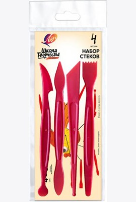 Набор стеков 4шт Школа творчества, 32С 2096-08
