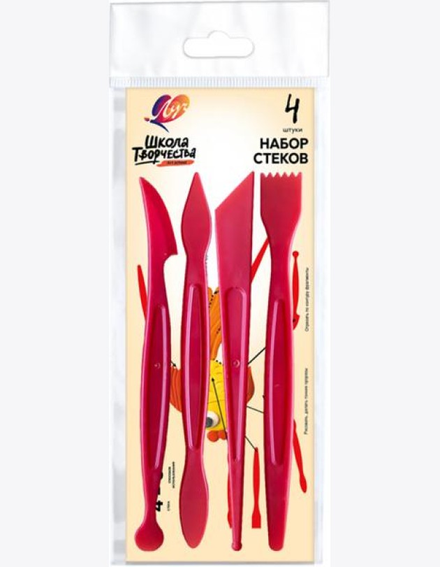 Набор стеков 4шт Школа творчества, 32С 2096-08