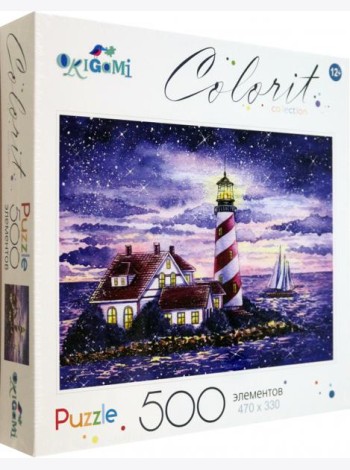 Colorit  Collection. Пазл-500 Дом с маяком,07894
