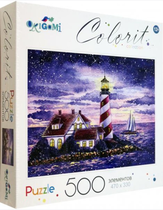 Colorit  Collection. Пазл-500 Дом с маяком,07894