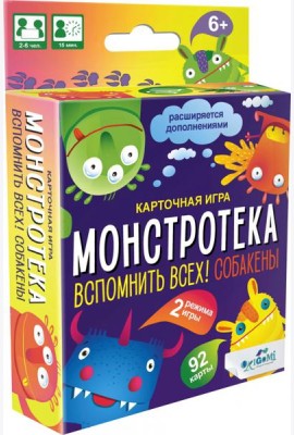 Игра настольная Монстротека. Собакены,05527