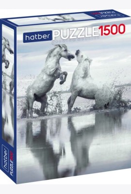 Hatber Puzzle-1500 Лошади,1500ПЗ1_22221